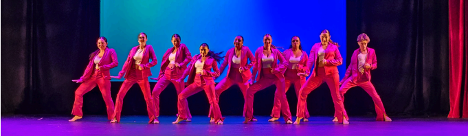 El Modena High School dancers showcase their talent at OUSD event.